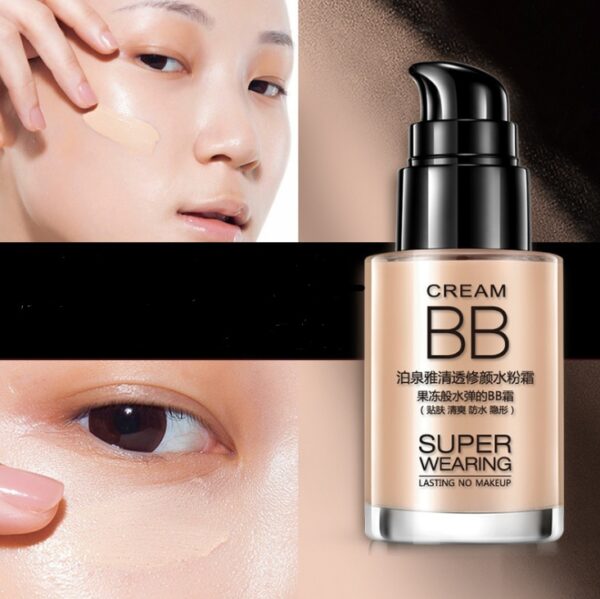 Clear and sleek hydrating cream nude makeup BB cream makeup concealer moisturizing BB cream - Image 2