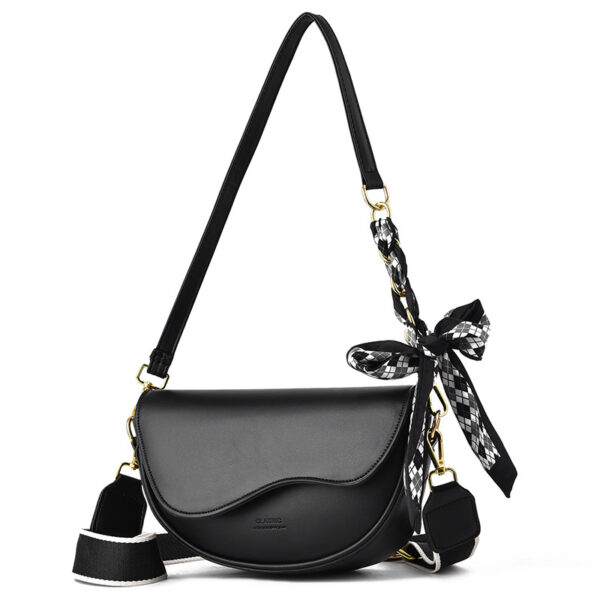 Special Interest Light Luxury Fall Winter Fashion Underarm Saddle Bag - Image 10